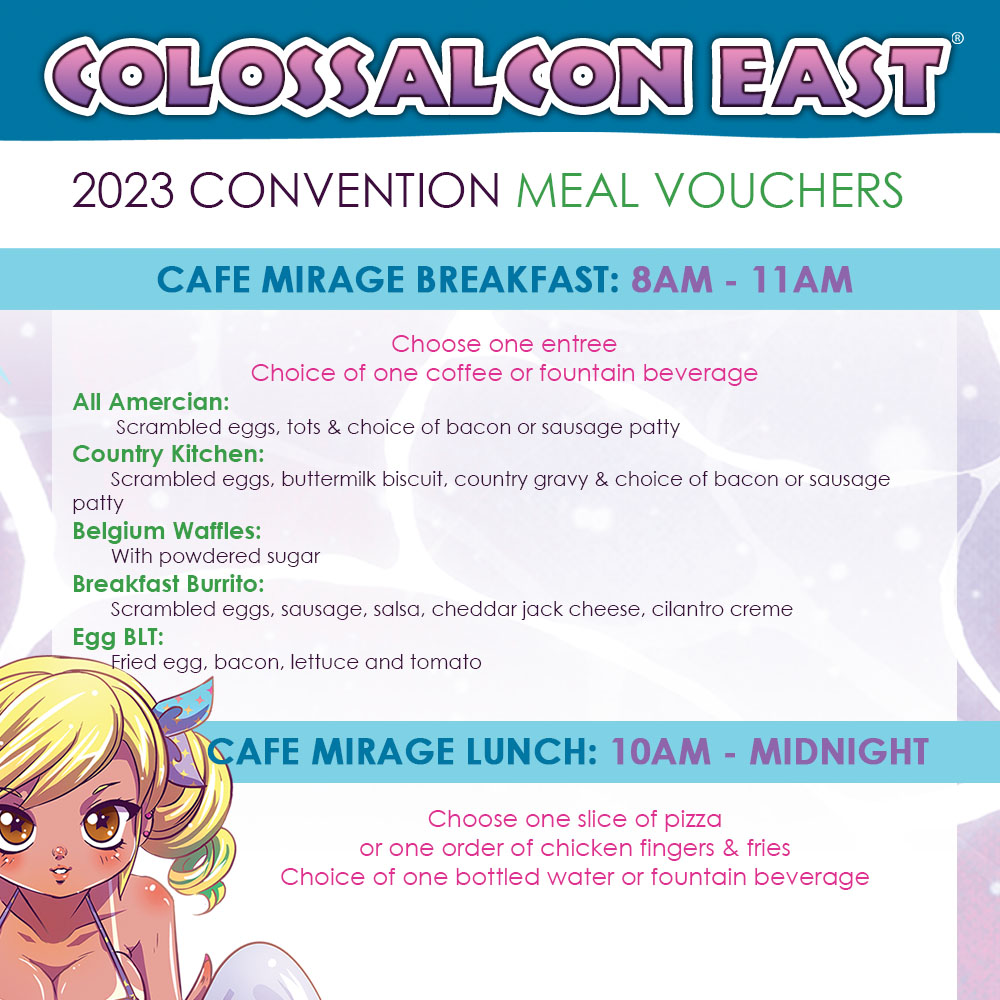 Admission Colossalcon East